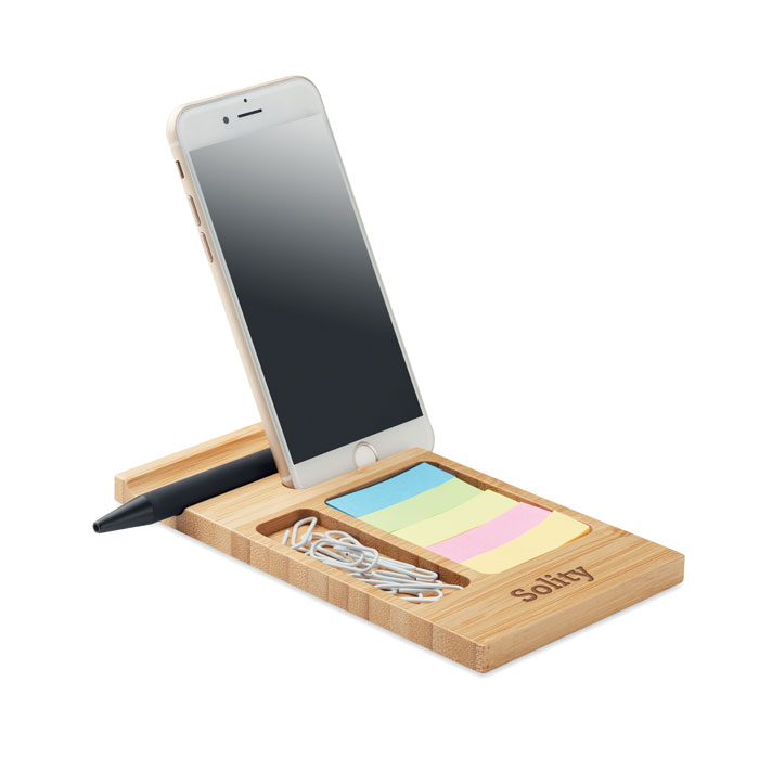 Phone stand bamboo | Eco gift
